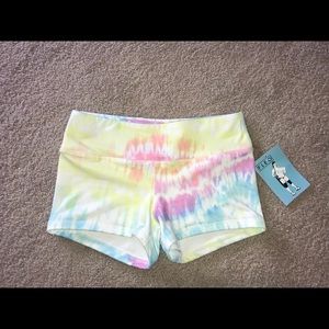 NWT FLEO Tie Dye Shorts